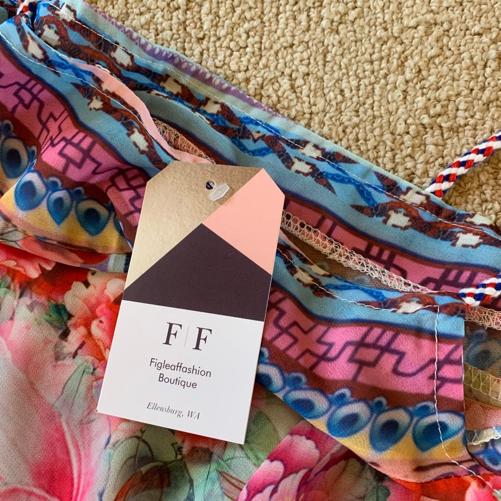 Restocked! Bohemian Chiffon Scarf Maxi Dress - Picture 5 of 8